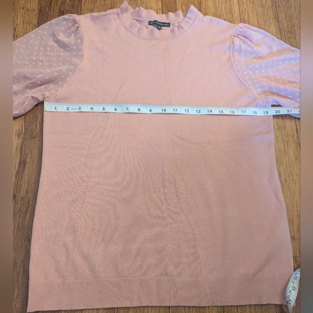 Adrianna Papell Blush Pink Sweater